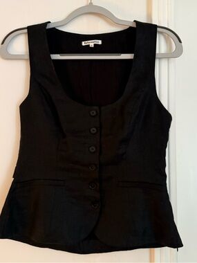 Reformation Delanie Tailored Vest